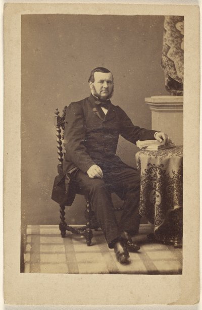 Unidentified Bearded Man, Seated by Unknown artist