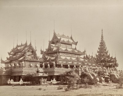 Untitled (ornate buildings) by Unknown artist