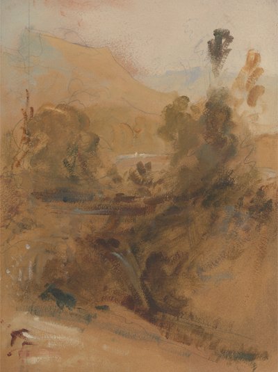 Upright Landscape by Unknown artist