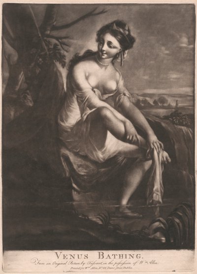Venus Bathing by Unknown artist
