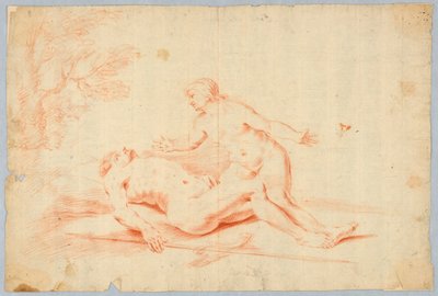 Venus Beside the Sleeping Adonis by Unknown artist