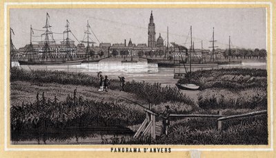 View of Antwerp, Belgium (Flemish region) by Unknown artist