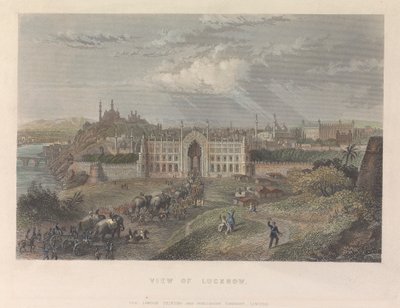 View of Lucknow by Unknown artist