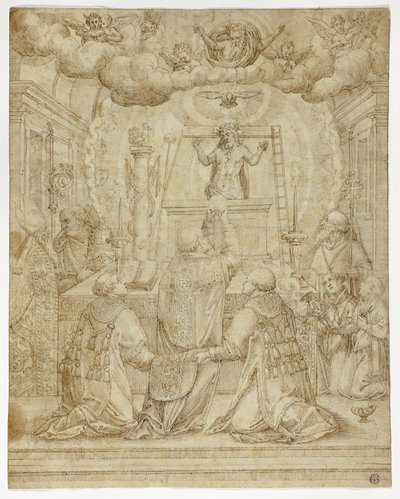Vision of Saint Gregory by Unknown artist
