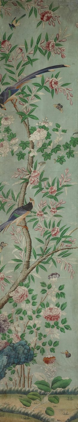 Wall Panel: Birds and Flowers by Unknown artist