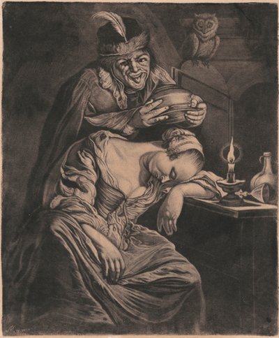 Wine is a Mocker by Unknown artist