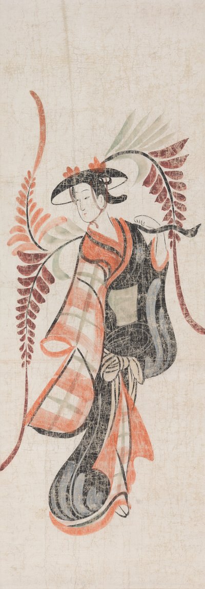 Wisteria Maiden (Fuji Musume) by Unknown artist