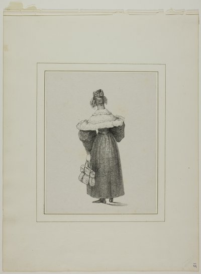 Woman Seen from the Back by Unknown artist