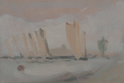 Yacht Racing on the Solent by Unknown artist