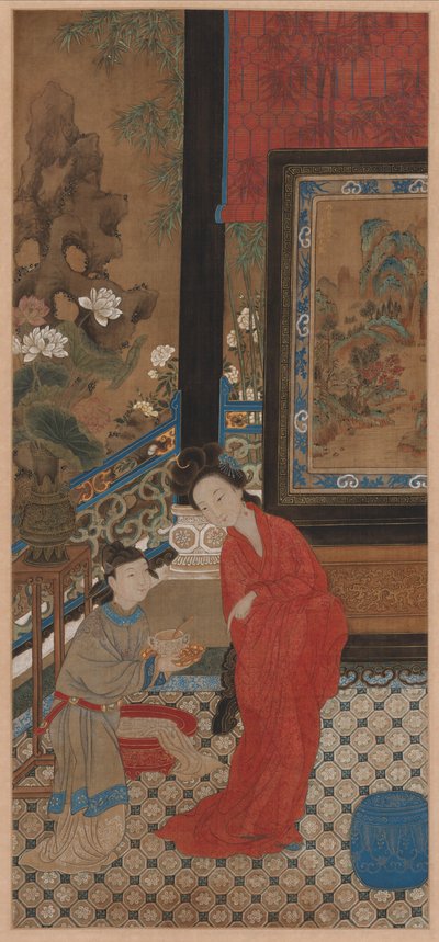 Yang Guifei Leaving the Bath by Unknown artist