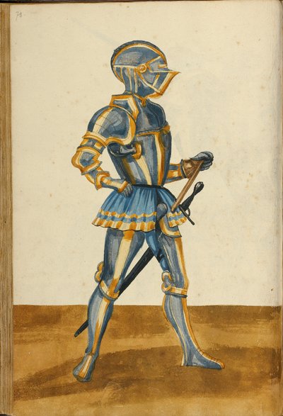 A Man in Armor by Unknown artist/maker
