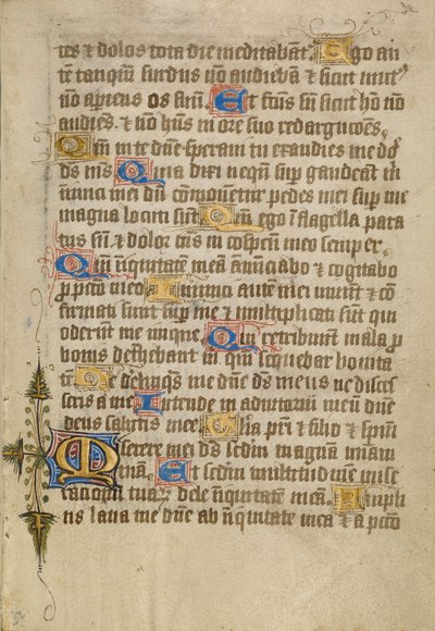 Decorated Text Page by Unknown artist/maker