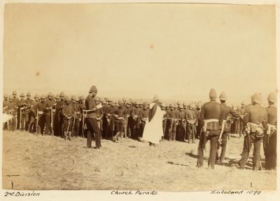 2nd Division Church Parade, Zululand by Unknown photographer