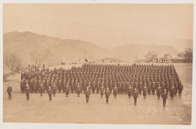 4th Gurkha (Rifle) Regiment at Parade by Unknown photographer