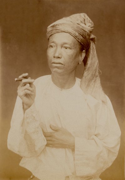 A Burmese Man by Unknown photographer