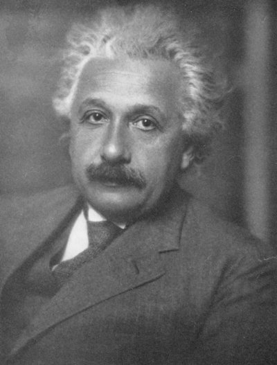 Albert Einstein by Unknown photographer