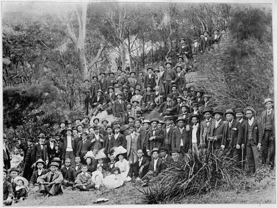 Chinese gathering in Australia by Unknown photographer