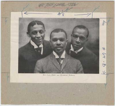 Cole, Johnson, and Johnson by Unknown photographer