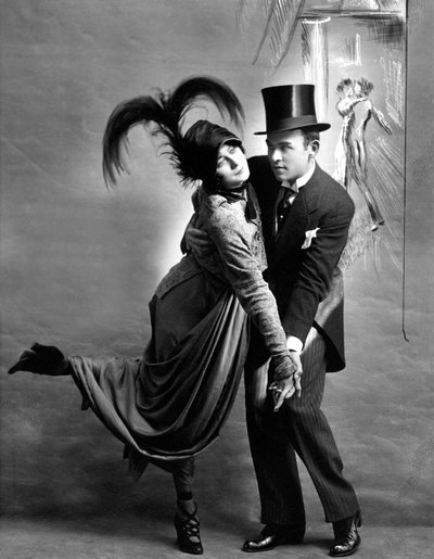 Couple Dancing. Photography Around 1918 by Unknown photographer