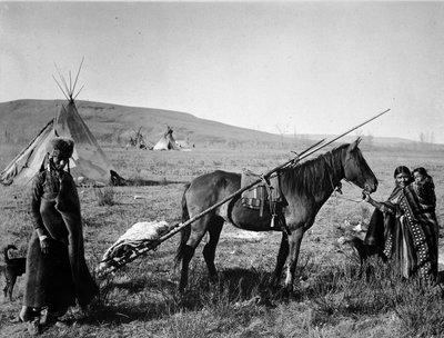 Cree Indian Family of Canada by Unknown photographer