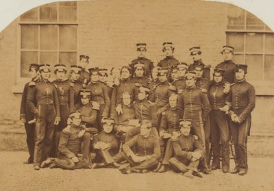 East India Company Cadets, Addiscombe by Unknown photographer