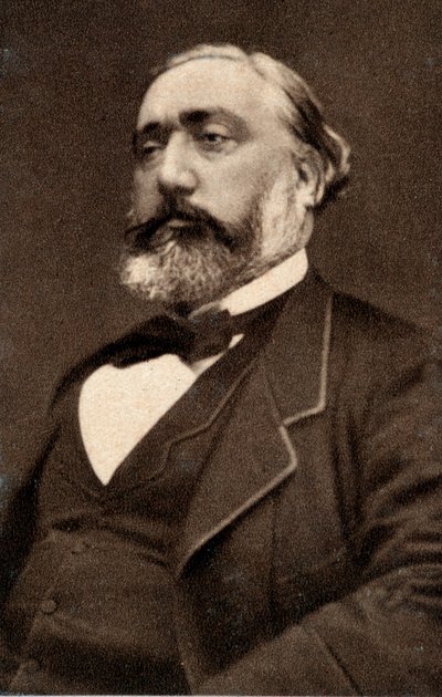 Léon Gambetta in 1881 by Unknown photographer