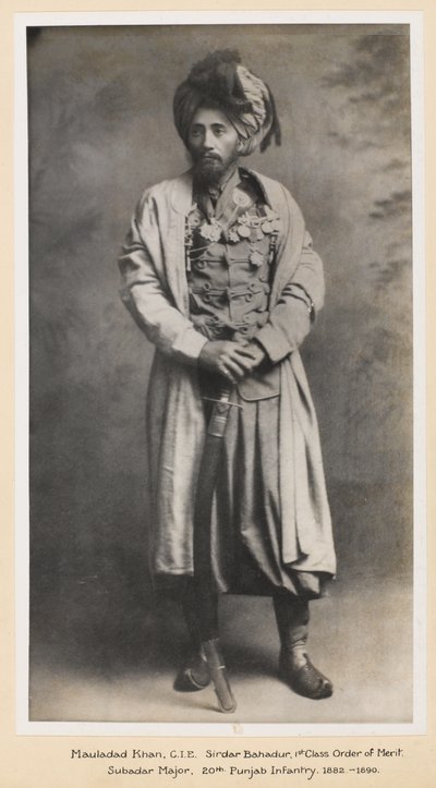 Mauladad Khan Sirdar Bahadur by Unknown photographer