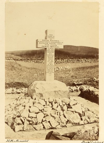 Memorial to the Prince Imperial by Unknown photographer