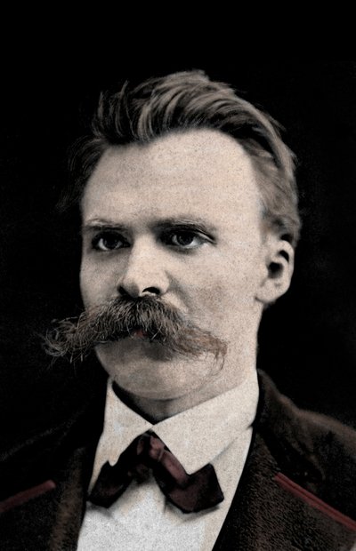 Portrait of Friedrich Nietzsche (1844-1900) by Unknown photographer