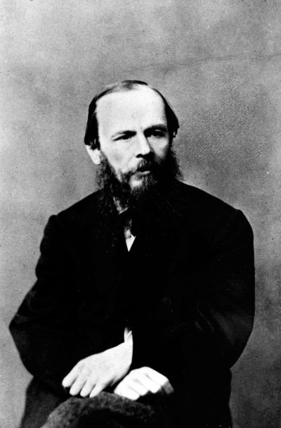 Portrait of Dostoyevsky sitting by Unknown photographer