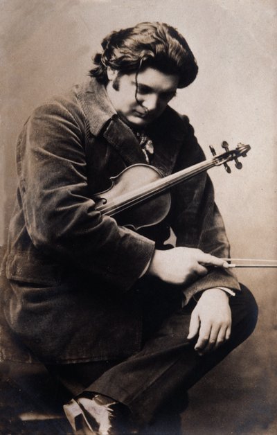 Portrait of Eugene Ysaye by Unknown photographer