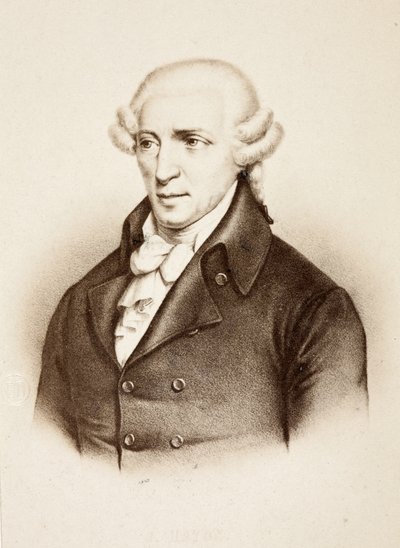 Portrait of Franz Joseph Haydn by Unknown photographer