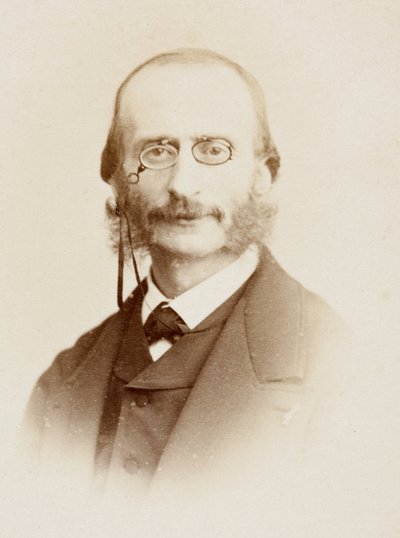 Portrait of Jacques Offenbach by Unknown photographer
