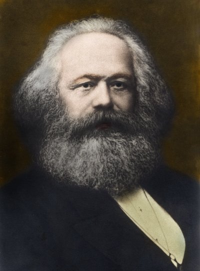 Portrait of Karl Marx (1818-1883) 1878 by Unknown photographer