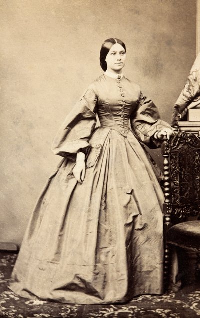 Portrait of Miss Eva Bainbridge by Unknown photographer