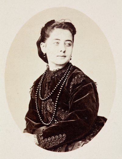 Portrait of Pauline Lucca by Unknown photographer