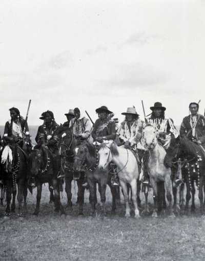 Prairie Indians, Canada, Late 19th Century by Unknown photographer