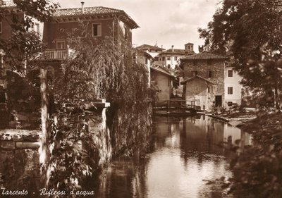 Tarcento, reflections on water by Unknown photographer