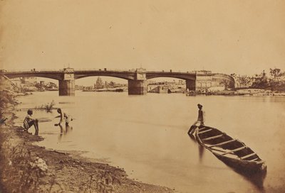 The Iron Bridge, Lucknow by Unknown photographer