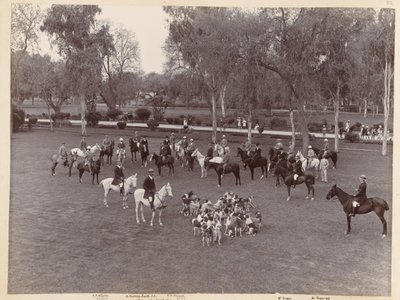The Peshawar Vale Hunt by Unknown photographer