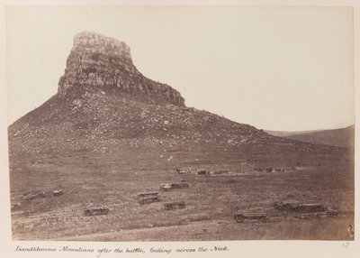 The battlefield of Isandlwana by Unknown photographer