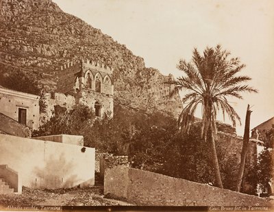 View of the Badia Vecchia, Taormina by Unknown photographer