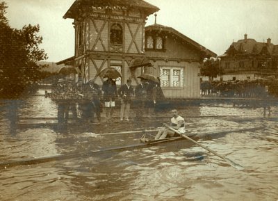 Sports, rowers by Unknown photographer