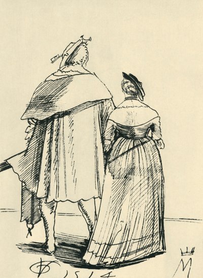 Couple Out Walking, 1514 by Urs Graf