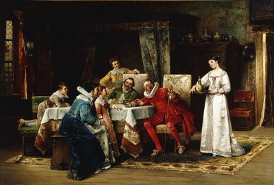 The Visiting Uncle by Vaclav Brozik