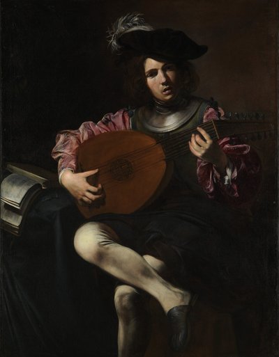 Lute Player by Valentin de Boulogne
