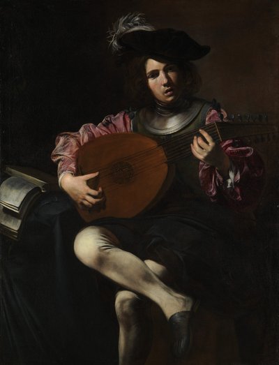 Lute Player by Valentin de Boulogne