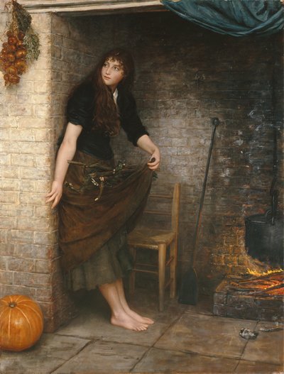 Cinderella by Valentine Cameron Prinsep