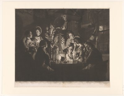 Experiment with a Bird in an Air Pump by Valentine Green