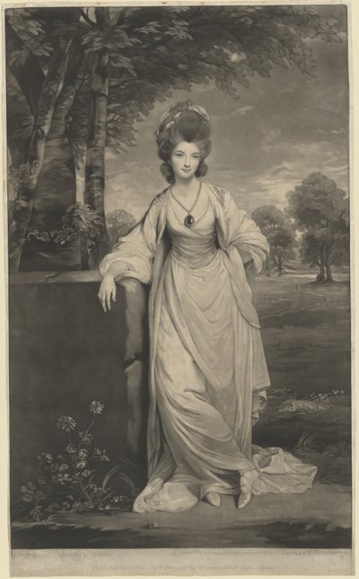 Lady Elizabeth Compton by Valentine Green after Sir Joshua Reynolds